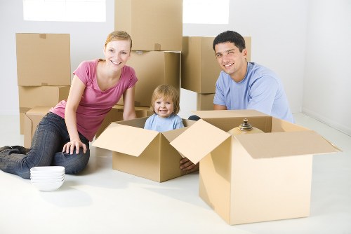 Man and van service helping with a local move in Mile End
