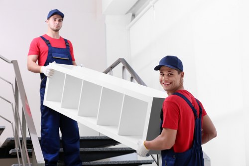Removal team planning a local move in Mile End