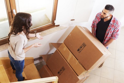 Local removals team supporting a move near Mile End