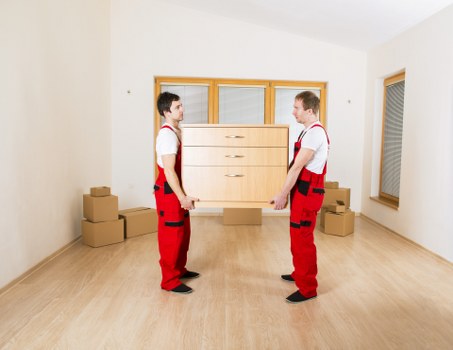 Local removals van transport for residential and business customers